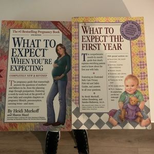 What to Expect Books. Bundle of two.